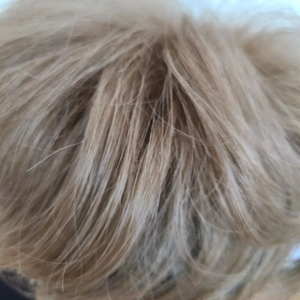 Tony of Beverly Shaper Hair Topper 14/24 Added Body Wig Wiglet Plus Wig Brush